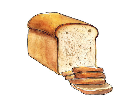 Loaf Of Bread Drawing Photos Royalty Free Images Graphics Vectors Videos Adobe Stock