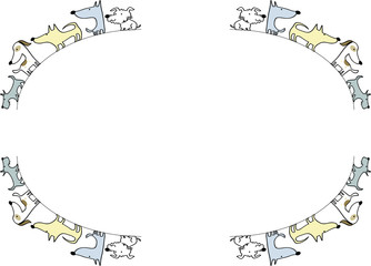 dog design background