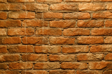 Old brick wall texture background.