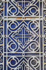 Detail from decorated door