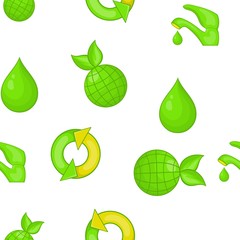 Environment pattern, cartoon style