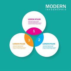Modern infographic