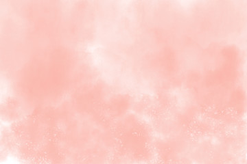 Pink watercolor background. Digital drawing.	