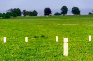 Stickey Sticks game in Dyrehaven, Denmark