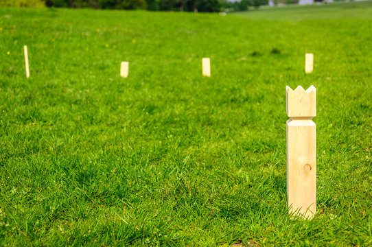 Stickey Sticks game in Dyrehaven, Denmark