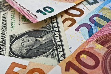 Porträt auf der 1 US Dollar Banknote 
