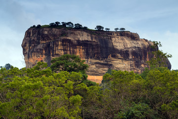 Fototapeta na wymiar Sigiriya or Sinhagiri is an ancient rock fortress, Sri Lanka