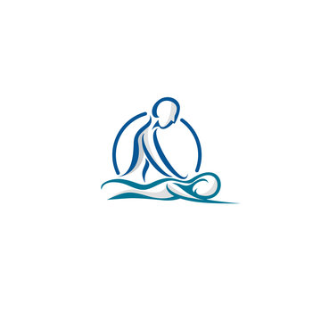 Body Spa Centre icon vector illustration