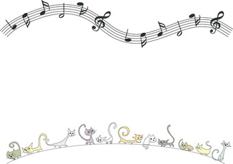 cat design background