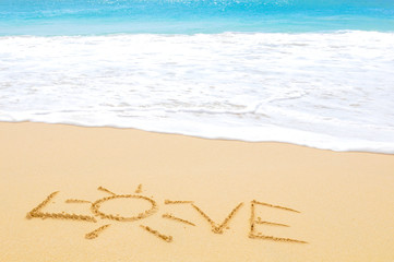 Love on the beach