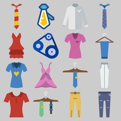 icons set about Clothes And Accessoires . [keywordRandom:3]