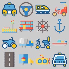 icons set about Transportation . [keywordRandom:3]