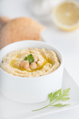 Chick-pea classic hummus.