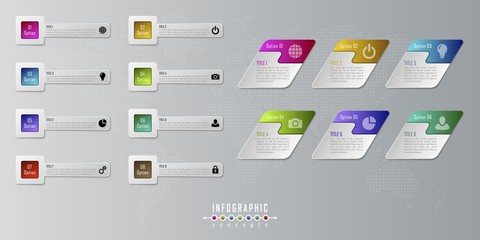 Infographic timeline template can be used for chart, diagram, web design, presentation, advertising, history. Vector infographic illustration