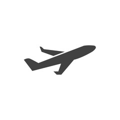 plane icon vector symbol style