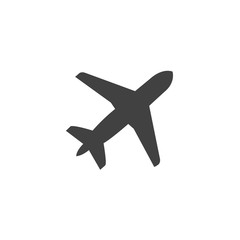 airplane Icon vector flat