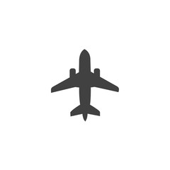 airplane Icon vector flat