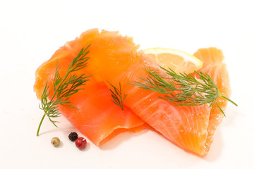 smoked salmon and dill