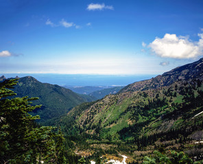 Naklejka premium Juan de Fuca Strait, Washington