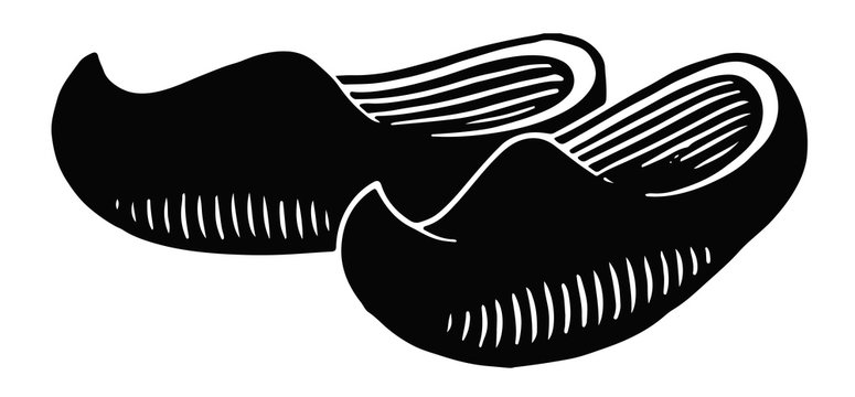 Niederl&auml;ndische Holzschuhe Klompen - Dutch wooden shoes