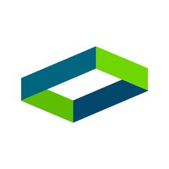 Hexagonal Shape Intersection Symbol Design