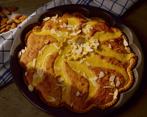 Holländertorte in der Backform