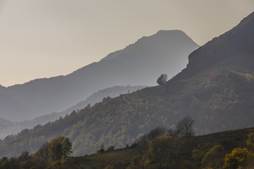 Obraz premium Otoño en los Pirineos