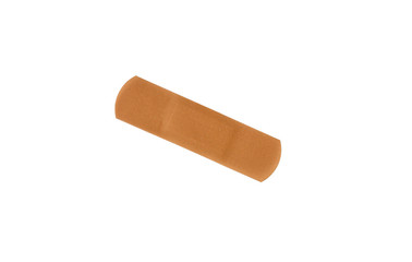 isolated band aid in white background