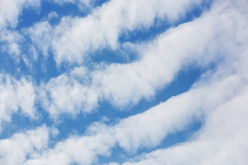 Light gentle cloud on a blue sky