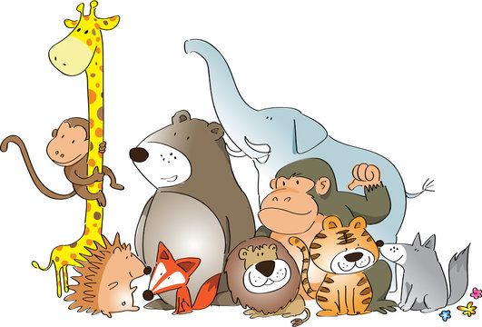 zoo animals