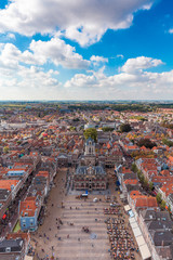 Obraz premium Obszar Delft Randstad