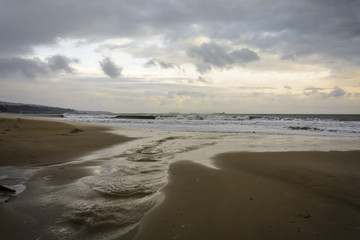 Storm and big wave in Varna