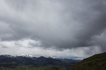 Nubes de los Pirineos