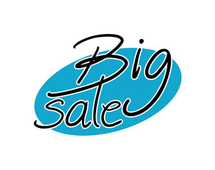 Big sale message
