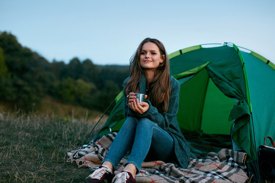 Camping Winter women