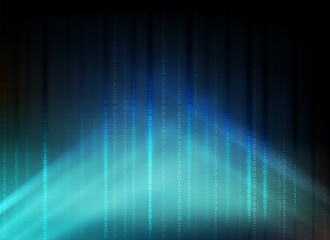 dark blue background with numbers