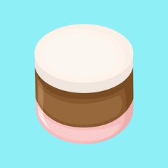 Sweet Round Marshmallow Illustration