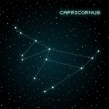 Capricornus constellation symbol