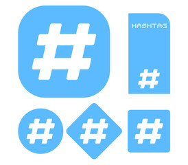Hashtag symbol