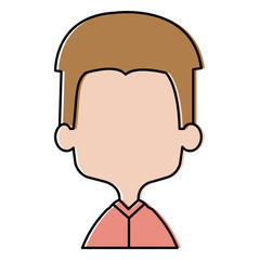 cute and little boy vector illustration design