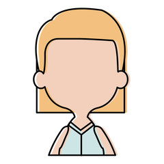 cute and little girl vector illustration design