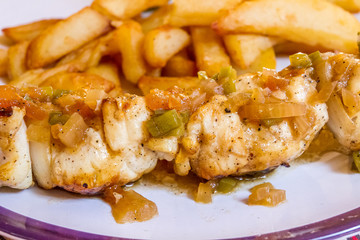brochette de poisson
