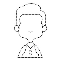 cute and little boy vector illustration design