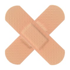 Strips of ADHESIVE BANDAGES PLASTER - Medical Equipment