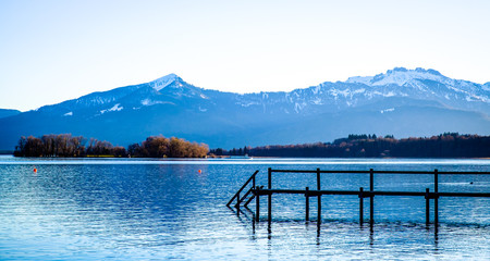 Obraz premium chiemsee lake