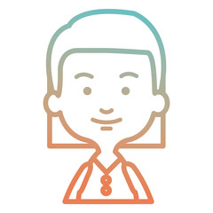 cute and little girl vector illustration design