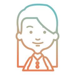 Obraz premium cute and little girl vector illustration design