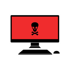 computer virus illustration