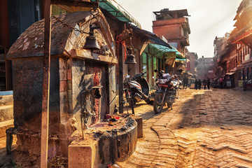 Fototapeta na wymiar Manakamana Temple, Bhaktapur, Nepal