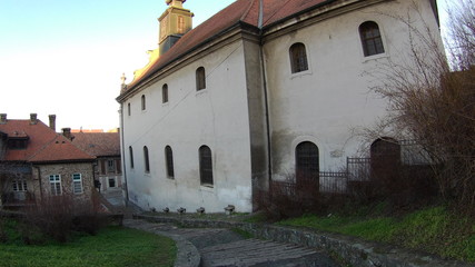 Fototapeta na wymiar church of saint Jurja in Novi Sad next Petrovaradin fort